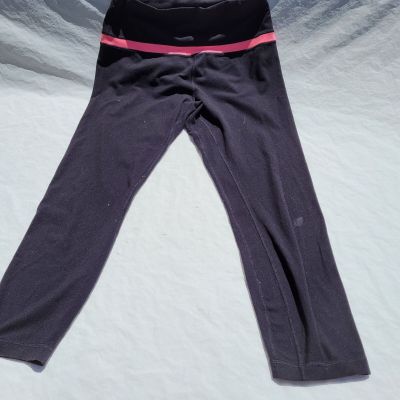 lululemon Black Size 10 Womens Leggings Athletic Yoga Pants Gym Workout Legging