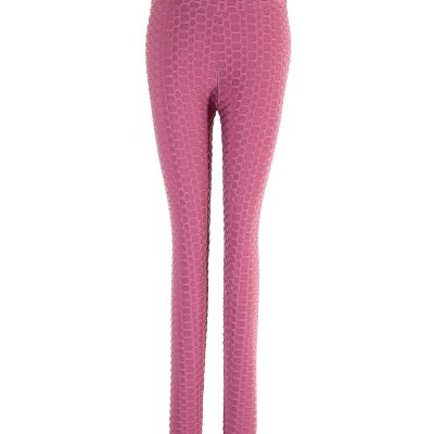 Assorted Brands Women Pink Leggings M