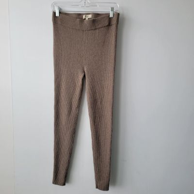 madewell (Re)sourced Cashmere High-Rise Sweater Leggings size M