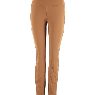 Rachel Zoe Women Brown Leggings XS