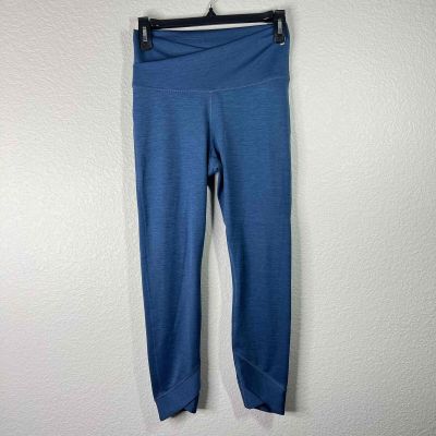 Nike Blue High Waisted Leggings Yoga Wrap Tight Womens Athletic Pants Small