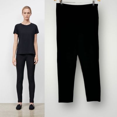 Lafayette 148 Leggings Pull On Skinny Plus Size 2X Black High Rise Ankle Stretch