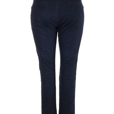 Croft & Barrow Women Blue Jeggings 18 Plus