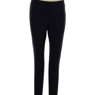 Lands' End Women Black Leggings L