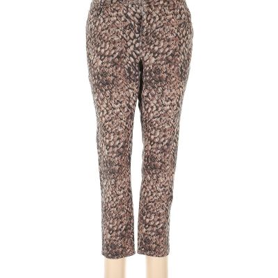 Coldwater Creek Women Brown Jeggings 12 Petites