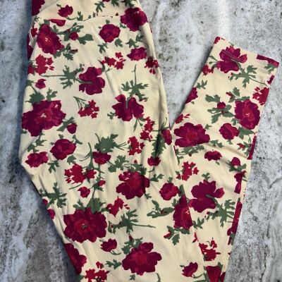 lularoe floral one size leggings