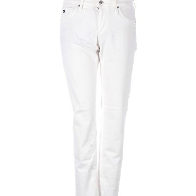 Adriano Goldschmied Women White Jeggings 27W