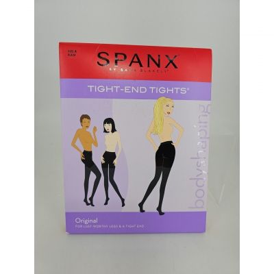 SPANX Women's Tight-End Tights Size A Black Shapewear Cardboard Packaging