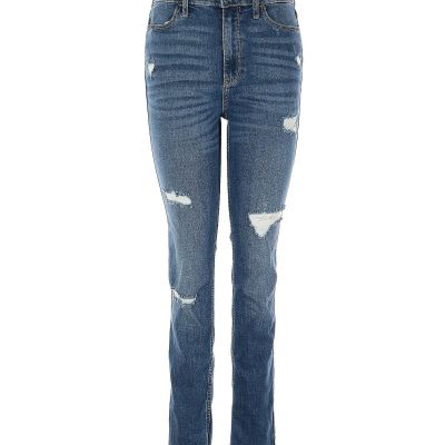 Hollister Women Blue Jeggings 7