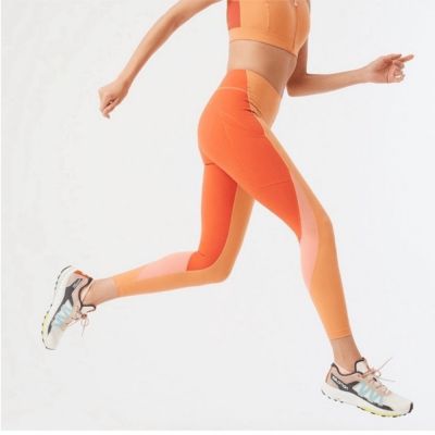 Outdoor Voices Sunstone/Paprika Peach SuperForm Zoom 7/8 Leggings