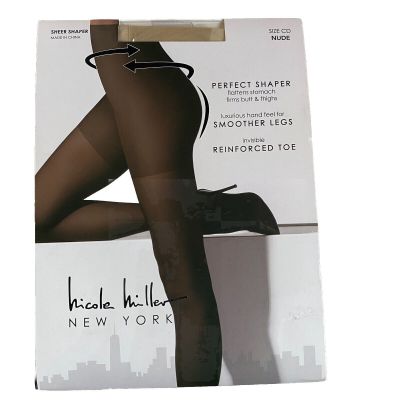 Nicole Miller New York Sheer Shaper Ladies Size CD