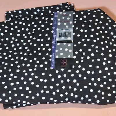 No Boundaries Polka Dot Ankle Leggings Juniors Women's Plus Size 2X XXL (19) NEW