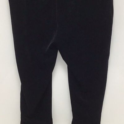 Spanx Velvet Legging Women’s Size 2X Black High Rise Ankle Pants New With Tags