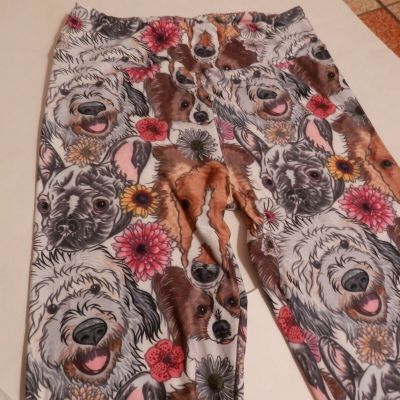 Fabulegs DOGS/PETS Leggings Ladies Med. (6-10) Style as LuLaRoe HardToFind NWT