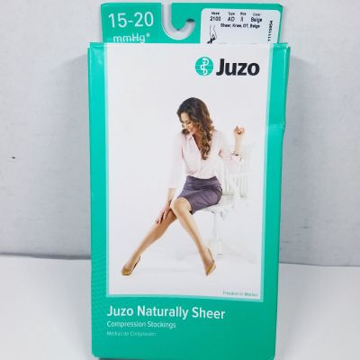 Juzo Naturally Sheer Open Toed Stockings