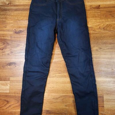 Oxford Super Leggings 2.0 Women S Dark Blue Pull on Padded Biker Motorcycle