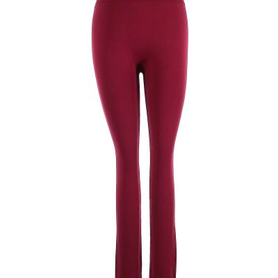 Free to Live Women Red Leggings One Size