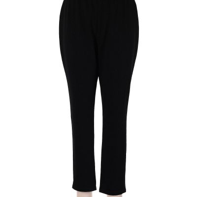 Attitudes by Renee Women Black Leggings M