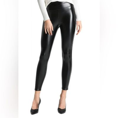 Tagoo NWT Women’s Faux Black Leather Leggings Size 3XL