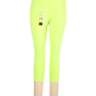 No Boundaries Women Green Leggings 10