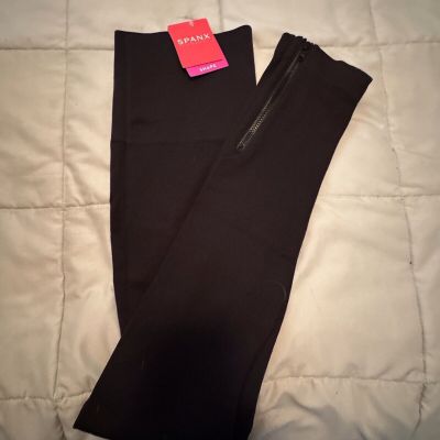 Spanx Shaper Leggings Zipper Leg M