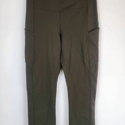 Lululemon Speed Up Crop Leggings Dark Green Size 6