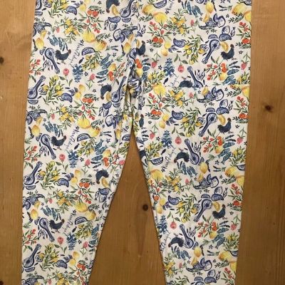 Mott50 Women Yellow Viva Portugal Leggings Beach Yoga UPF50 Sz  XL