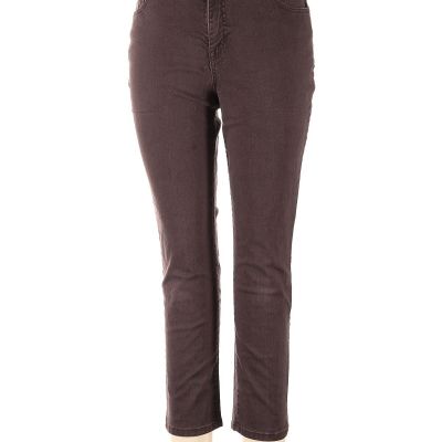 Style&Co Women Brown Jeggings 14 Petites