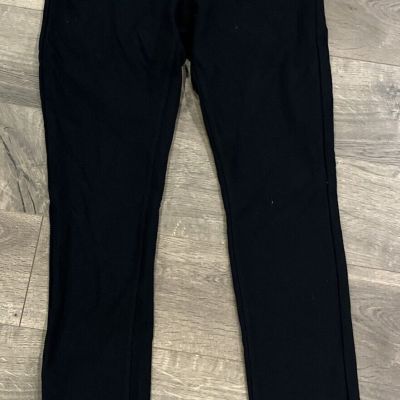 Seven7 Womens Leggings Pants Size 6 Black Casual Skinny Stretch Pockets Cute