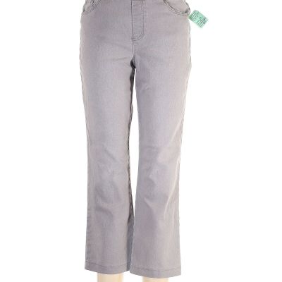 Gloria Vanderbilt Women Gray Jeggings 14