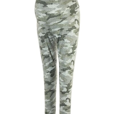 A:glow Women Silver Leggings XXL Maternity