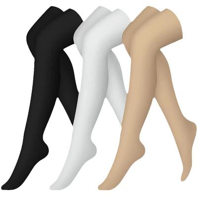 Holiday Stocking Thigh High Compression Socks For Women & Men Circulation Over
