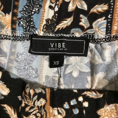 Vibe Sportswear Pattern Flare Leggings