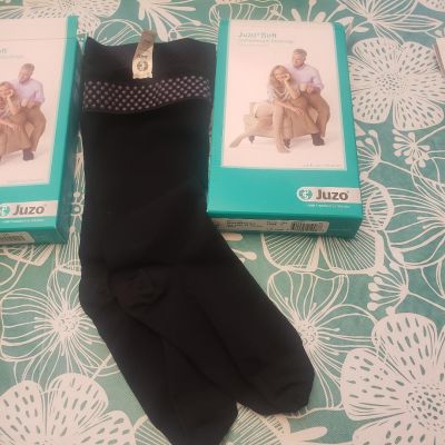 Juzo SOFT 2000 Knee High FF Stockings SILICONE TB Compression 15-20 Size & Color