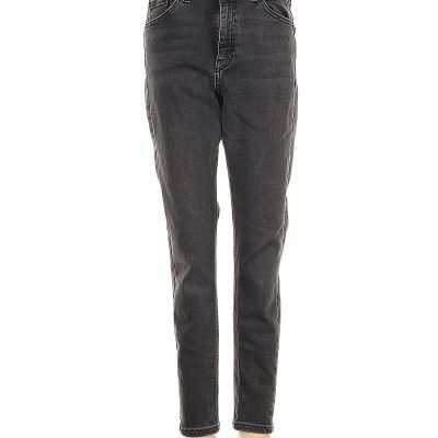 Topshop Women Gray Jeggings 28W