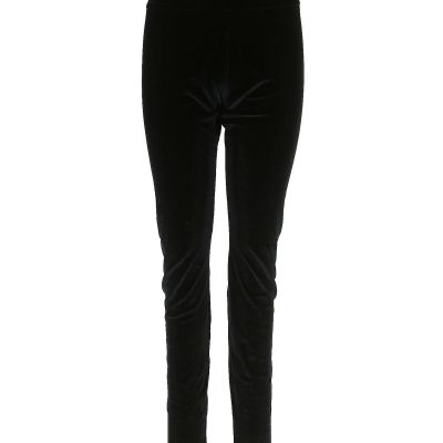 Hue Women Black Leggings L