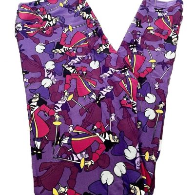 LuLaRoe OS One Size Disney Peter Pan Captain Hook Leggings