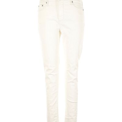 Banana Republic Factory Store Women Ivory Jeggings 30W