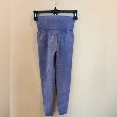 Bo+tee leggings washed blue bootie shaping style workout leggings pants Size XS