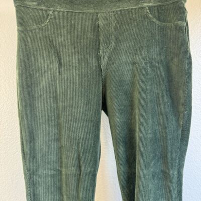 Simply Vera Wang Leggings Pants Green Corduroy Large