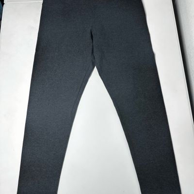 Style & Co Women’s Cotton Blend Gray Leggings Size L