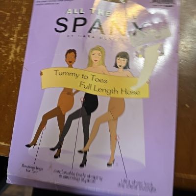 spanx All the Way Firm Medium Control Pantyhose Buff Size F