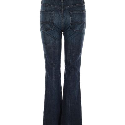 7 For All Mankind Women Blue Jeggings 28W