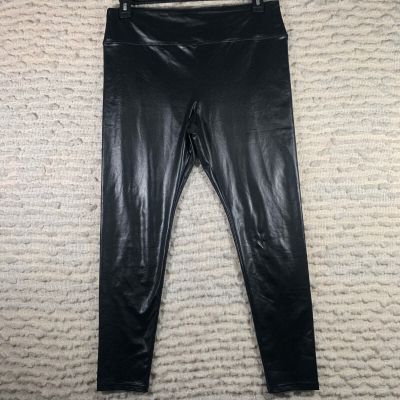 WILD FABLE WOMENS XL LEGGINGS PANTS FAUX LEATHER SHINY BIKER NIGHT OUT GOTH