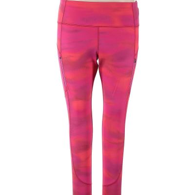 Athleta Women Pink Leggings XL