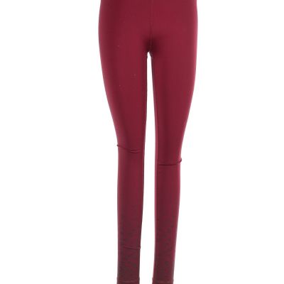 Peach Women Red Leggings XS