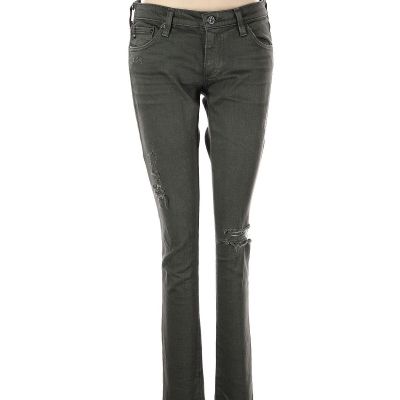 Adriano Goldschmied Women Green Jeggings 27W