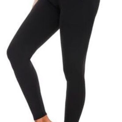 Leggings with Pockets for Women - High Waist Tummy Control Small-Medium Black