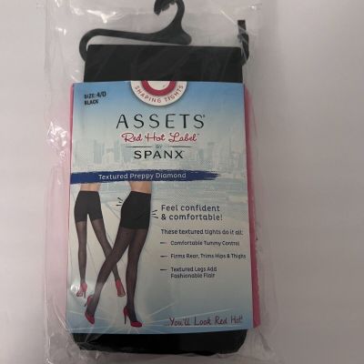 Assets Red Hot Label by Spanx Shaping Tights Black Size 4/D