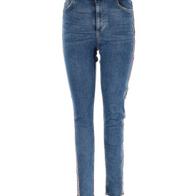 Zara Basic Women Blue Jeggings 6